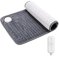 Comfytemp Heizkissen mit Abschaltautomatik Ultraweich Elektrisches Wärmekissen mit Sicherheitssystem für Rücken Bauch Nacken Schulter Heizdecke (30x60cm) Geschenke für Mütter, Frauen, Mama, Papa