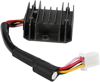 QCHIAN Voltage Regulator Rectifier Universal For Motorcycle ATV Motorbike Voltage Regulator Quad Scooter With GY6 Engine Regulator Rectifier With 5 Pins 5 Wire Motorbike Rectifiers