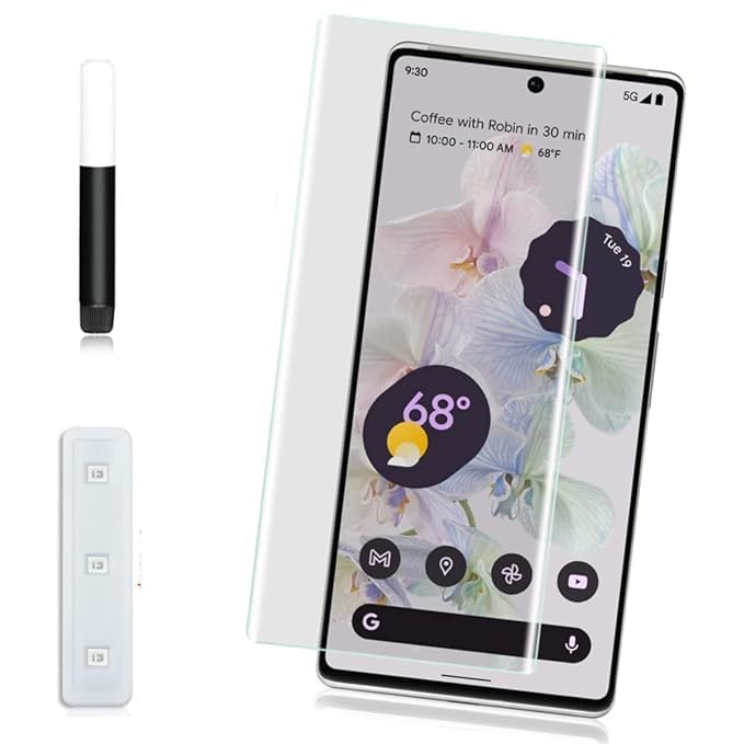 SRFAY UV Tempered Glass Screen Protector compatible For Google Pixel 7 Pro (Pack of 1) Full Adhesive UV Glue Curved Edge to Edge Full Screen Coverage - Easy Installation (PIXEL 7 PRO) (B0CW6FZNTB) Amazon Price History, Amazon Price Tracker