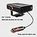 CYDZSW Car Heater That Plugs Into Cigarette Lighter 12v 120w,Portable Inside Heaters 2 in 1 with Heating and Cooling,Defogger for Car and Truck Windshield(Black)