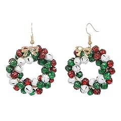 Red Green Jingle Earrings