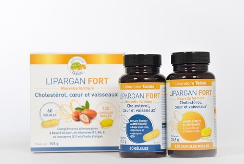 complément alimentaire cholestérol coeur et vaisseaux LIPARGAN FORT