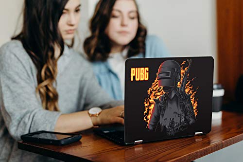 Image of Galaxsia PUBG Laptop Skin Sticker Cover Case Decal Protector Fits for Any Laptop(Hp /Dell /Sony /Acer /Lenovo /Asus. etc) Brand Models of Size 15.6 Inches Laptop Notebook.