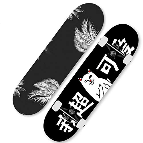  HUADUO Skateboard Complet débutant Skateboard ...