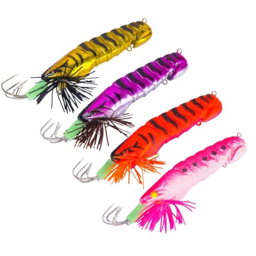 SANNO タコエギ エギング 餌木 タコ釣り ルアー タコベイト 釣り具 イカ釣り 海釣り 4個セット 21g 12cm (Aセット)