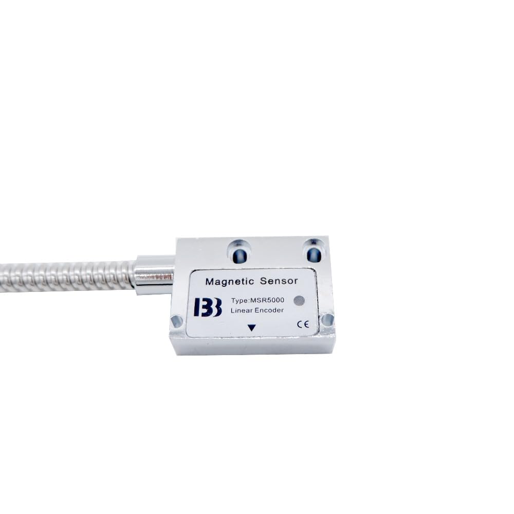 Encoder lineare, Fresatrice ad Alta precisione for tornio e rettificatrice DRO Magnetica 5V 0,005mm Encoder lineare Magnetico,Strumenti DRO(MSR5000-3000mm)