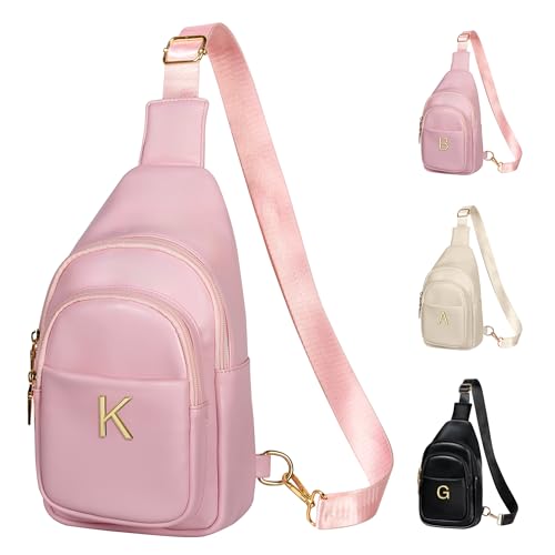 Image of Teen Girl Gifts Trendy Stuff, Initial Crossbody Sling Bag | Gifts for Teen Girls Women, Friends Sister Gifts