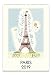 Cavallini Papers & Co. 2019 Paris Wall Calendar, Multicolor