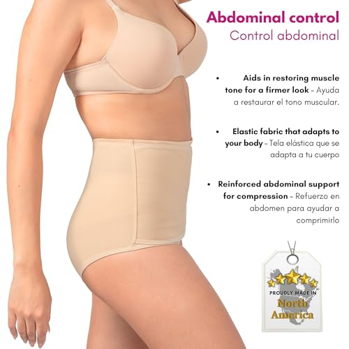 NEWFORM iMom Postpartum Belly Band - Tummy Control Underwear for Women High C Section Recovery Fajas Postparto para Mujer2