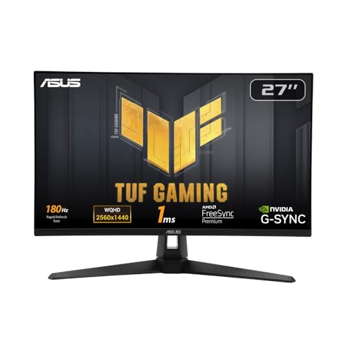 ASUS ゲーミングモニター VG27AQ3A 27型 WQHD Amazon.co.jp: 【Amazon.co.jp限定】ASUS ゲーミングモニター TUF