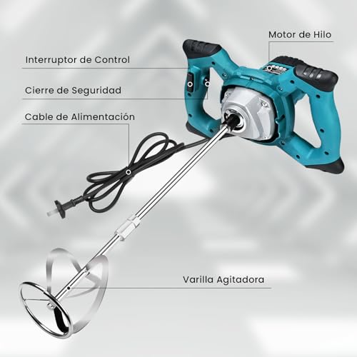 La Mejor review de Mezclador de mortero eléctrico profesional - cinco favoritos. 30 Imagen adicional