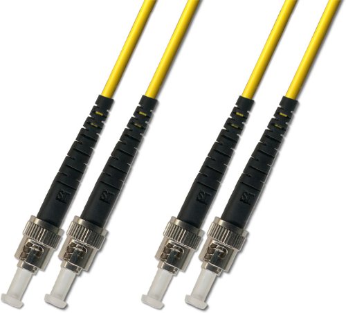 30M Multimode Duplex Fiber Optic Cable (62.5/125) - ST to ST