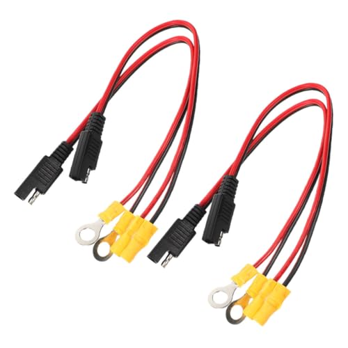 HAPINARY 4pcs Heavy Duty SAE Power Quick Disconnect Kit for Rv Car and Boat Connectors Crimp Tools Quick Wire Splice Connector for Easy Installation