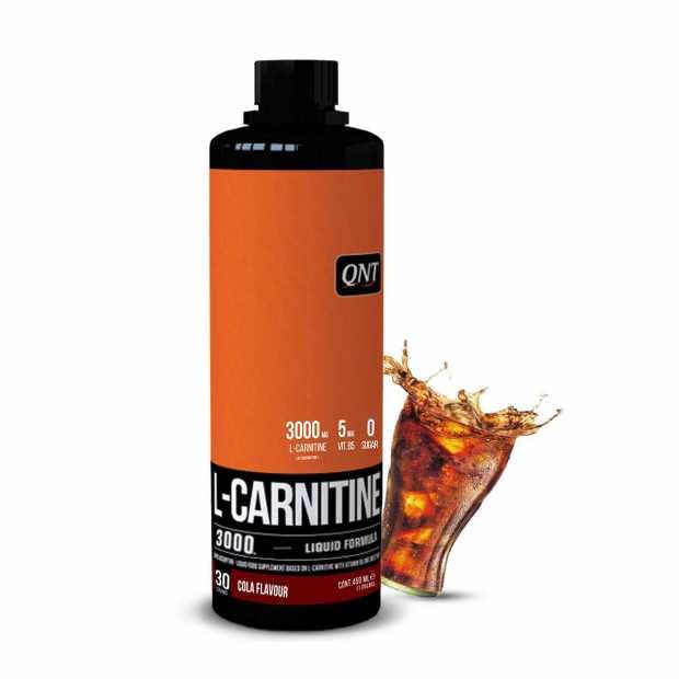 QNT L Carnitine 3000 Liquid Cola Flavour Rapid Absorption Helps