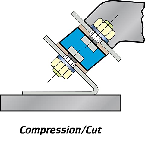 Foto von 4x Gummipuffer Anti-Vibartion Schwingungsdämpfer Silentblock Maschinenfüße Metall Gewinde ((R) M10 58x37mm)