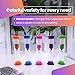 Gadgetime USA Hourglass Sand Timer - Set of 5-2 Minute Sand Timers in Orange, Pink, Purple, Blue, Green - Premium Sturdy Material, Beautiful Design & Novelty Gift