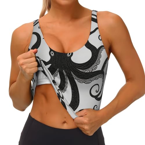 Women's Sexy U-Shaped Back Sports Bras Crop Tops Underwear4