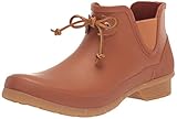 Chooka Women's Classic Tie Bootie Chelsea Boot Rain, Cognac, 6 UK