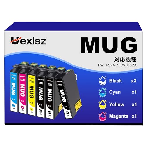 EPSON エプソン マグカップ 4色インクカートリッジ　2個セット Amazon.co.jp: 【Angelshop】 EPSON エプソン 用 MUG-4CL