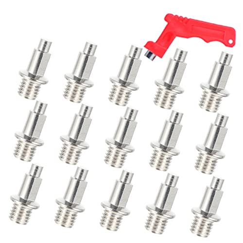 BELLIFFY 1 Set Jumping Nails for Shoes Replacement Track Shoe Spikes with Wrench Metal Track Spikes for Men