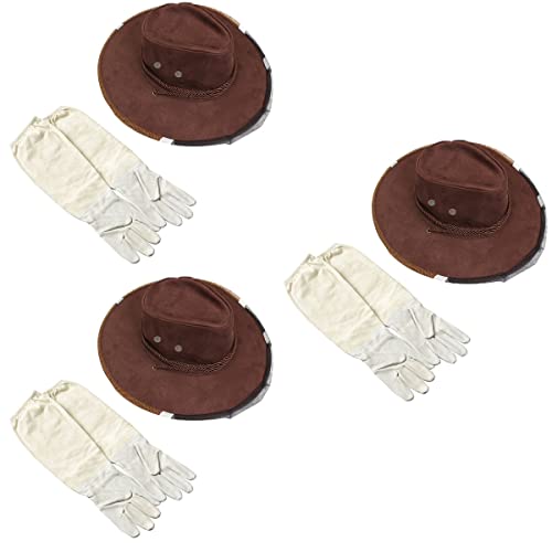 ABOOFAN 9 Stück Anti-Bienenhut-Kopf-Gesichtsschutz, Imker-Schleier, Cowboy-, Bienenhut, Gesichtsbedeckung, Halsschutz… – Bild 5