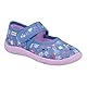 Richter Kinderschuhe Jungen Mädchen Mia Hausschuh, Infinity(Print Fleur, 27 EU