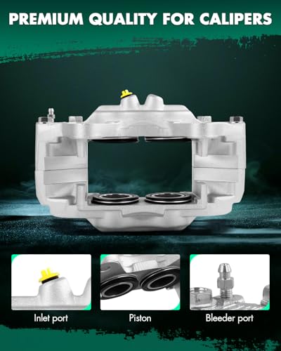 Image of SCITOO 19-2766 Front Right Passenger Side Brake Caliper Fits For Lexus For GX470 2003-2009,For Toyota For 4Runner 2003-2009, Without Bracket,1PC