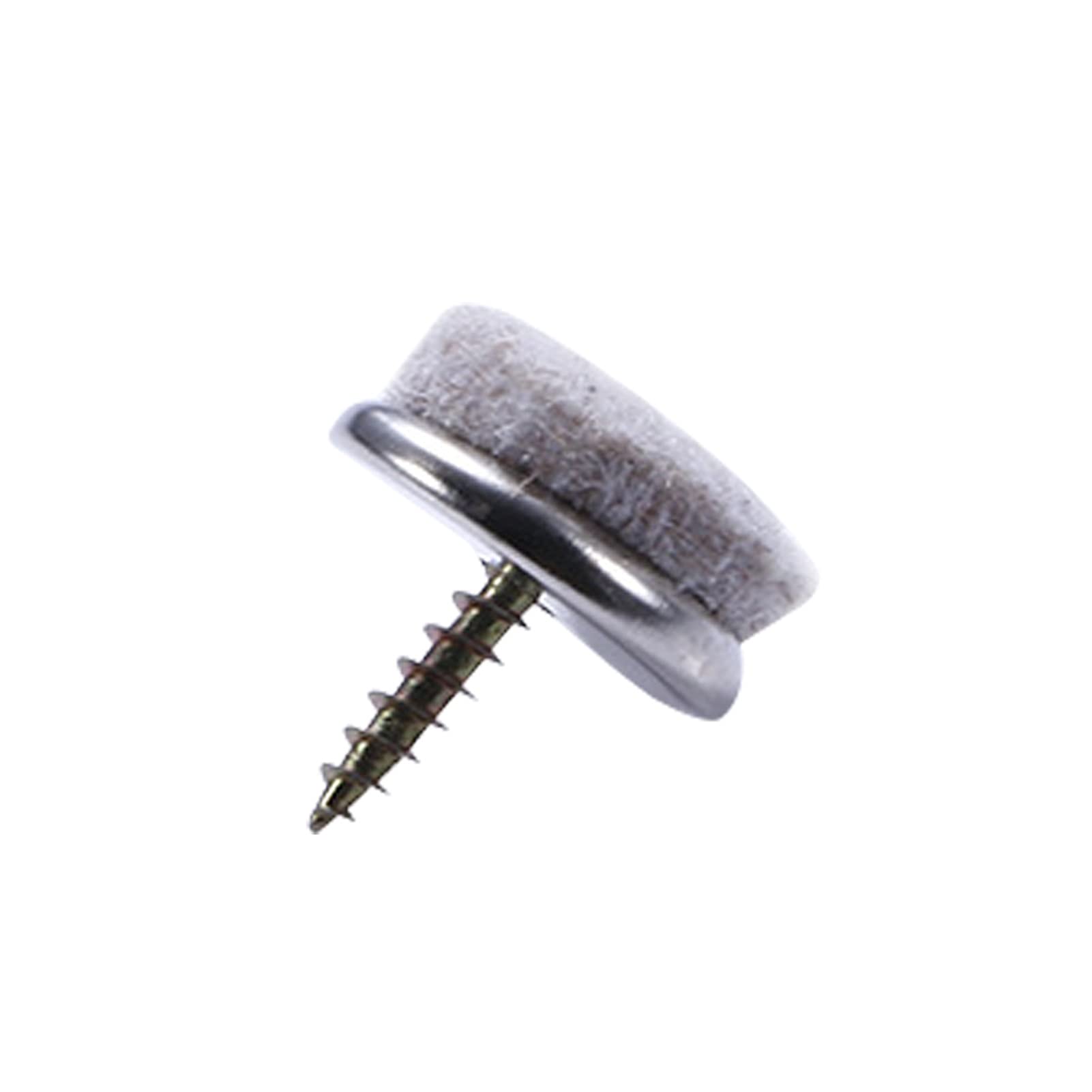 YANGQI yaoqijie 200/100/60/30/15pcs Muebles de Fieltro Deslizante Dia 22/24/28 / 38mm Protector de Piso Deslizante Ajuste para pies de Patas de Madera Sofá de Mesa de Silla Lasting