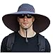 Kavoezool Sonnenhut Unisex Herren Damen Safari Hut UV Schutz Faltbar Wanderhut Gartenhut Sommerhut Fischerhut Buschhut Faltbar Sommer Boonie Hut mit Breiter Krempe Safari Sonnenschutz Hut
