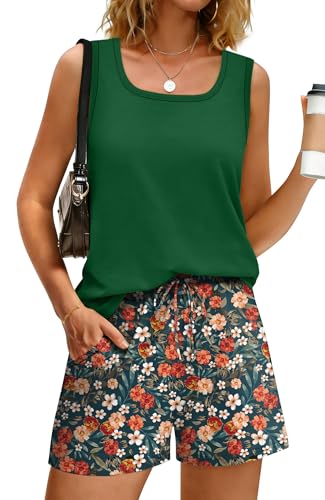 image for WIHOLL 2 Piece Sets for Women Beach Fashion Airport Travel Cruise Vaca