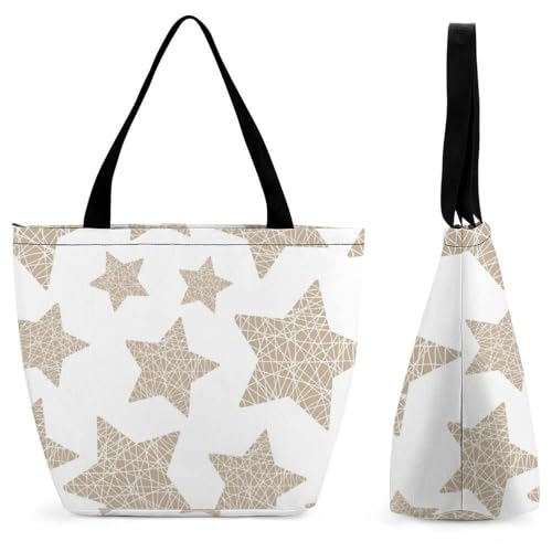 Sac de shopping Jolie Étoile spacieux pour transporter vos dossiers et achats sans effort