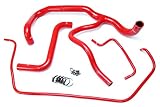 HPS Performance 57-1594R-RED Red Silicone Radiator Hose Kit Coolant, 1 Pack