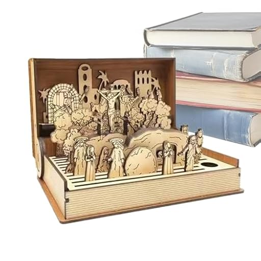 Regalo familiar de Semana Santa de Pascua, escena de resurrección de la Semana Santa de madera, decoración de escena de resurrección de Pascua, libro de Semana Santa, decoración religiosa de Pascua | Ya disponible en tu tienda friki favorita! En mundofriki.es! Regalo familiar de Semana Santa de Pascua, escena de resurrección de la Semana Santa de madera, decoración de escena de resurrección de Pascua, libro de Semana Santa, decoración religiosa de Pascua | Ya disponible en tu tienda friki favorita! En mundofriki.es!