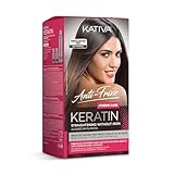 Kativa Anti-Frizz Xtreme Care, Home Use Straightening Treatment with Keratin and Cupuaçu, Rebuilds Damaged Hair and Straightens Waves