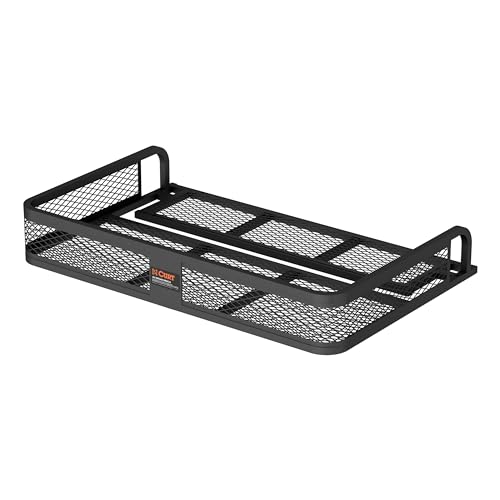 CURT 18101 41 x 26-Inch Universal ATV Cargo Carrier, Black Steel