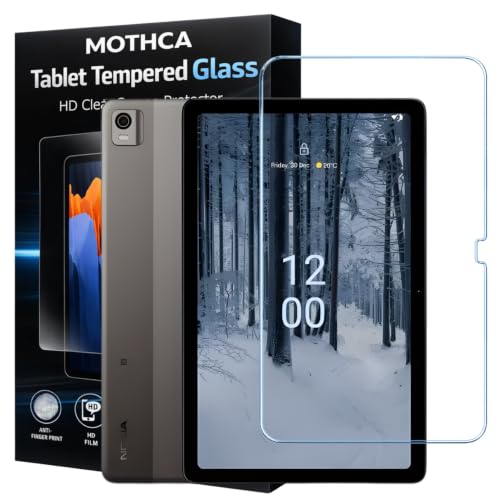 Image of Mothca Premium Tab Tempered Glass For Nokia T20 / Nokia T21 10.4 Inch With Installation kit (Pack of 1)