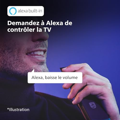 Téléviseur 4K Ambilight 55 Philips 55PUS830912 - vue 6