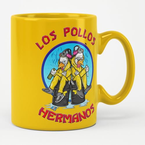 Breaking Bad Officiellement Sous Licence Walter & Jesse Hermanos Tasse à Café, Mug (Jaune)