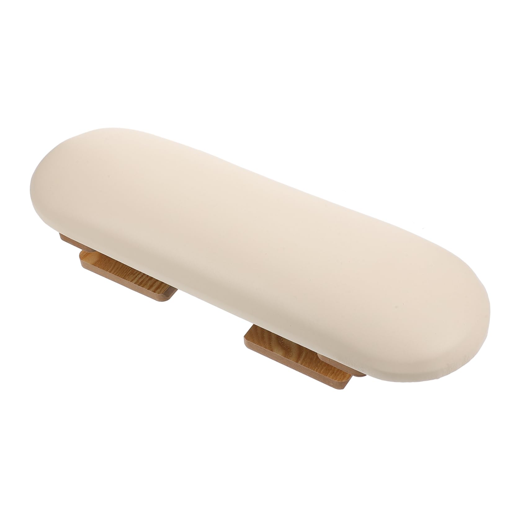 Cuscino Pieghevole per Manicure in Legno Pu e Spugna | Regolabile in Altezza, Superficie Liscia, Leggero e Portatile, per Esercizi DIY e Formazione Unghie