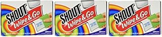 Shout Stain Remover Wipes-12 ct. (Pack of 3) by shout