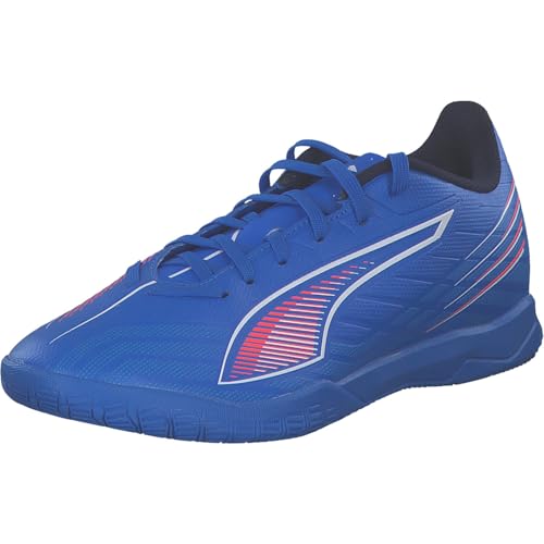 Tenis de fútbol Puma Ultra 6 Play It unisex en azul y blanco talla 42