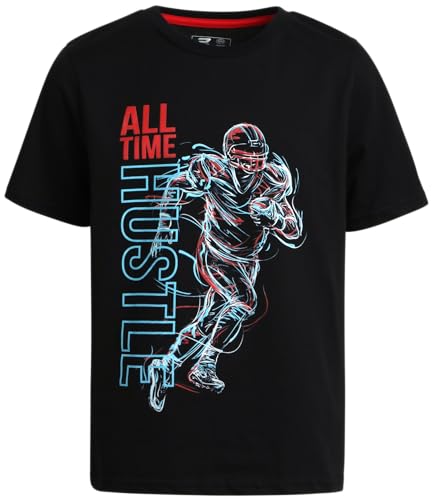 Pro Athlete Boys’ T-Shirt - 4 Pack Athletic Active Dry Fit Performance Short Sleeve Graphic Tee Shirts For Boys thumb #5