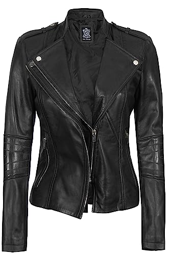Decrum Real Women Leather Jacket - Casual Stylish Lambskin Leather Jackets for Women2