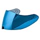 Guajiro - Visier kompatibel mit Scorpion EXO | R1 Evo Air | R1 Carbon Air | 1400 Evo Air | 1400 Carbon Air | 520 Evo Air | 391 | Pinlock-fähiger Polycarbonat-Bildschirm (Blau)