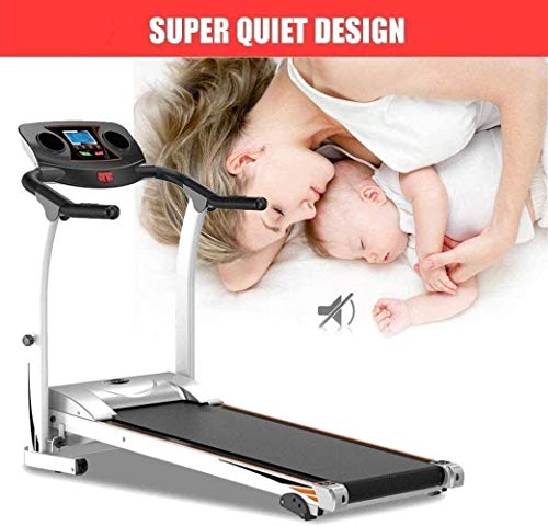 Image of Treadmill,Foldable Steel Frame Treadmills 1.5HP,Adjustable Incline Fitness Exercise Cardio Jogging W /Emergency System Hand Grip,Gym Equipment