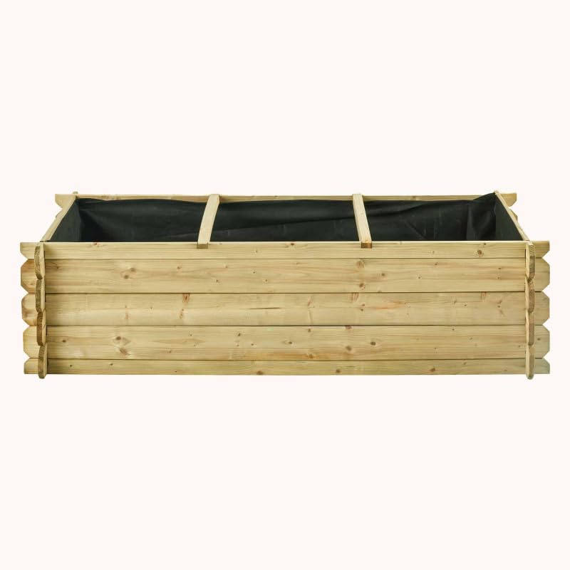 FOREST STYLE Carré Potager en Bois 214L - Basil