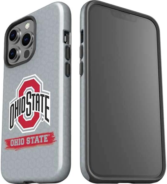 Skinit Impact Phone Case Compatible with iPhone 13 Pro - Officially Licensed Ohio State University Distressed Logo Design
