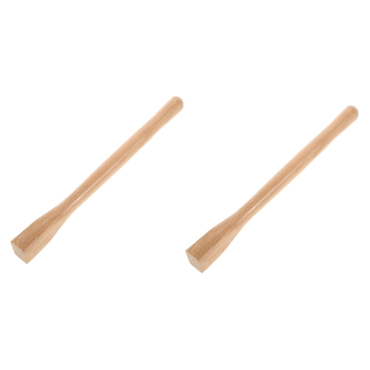 Mipcase 2pcs Garden Hoe Tool Long Handle Small Hand Hoe Replacement Welded Steel for