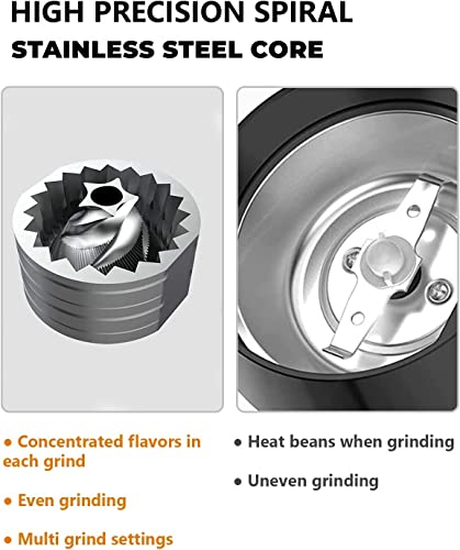 Conqueco CGM 01 Portable Electric Burr Coffee Grinder: Conqueco Small Coffee Bean Grinding Machine thumb #2