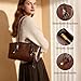 Imagen de Aulenge Bolsos de Hombro para Mujeres Vintage Bolso de Mano para Mujeres Bolso Universitario Bolso Tote para Mujeres Moda Y2K Bolso de Mano para Festival Fiesta
